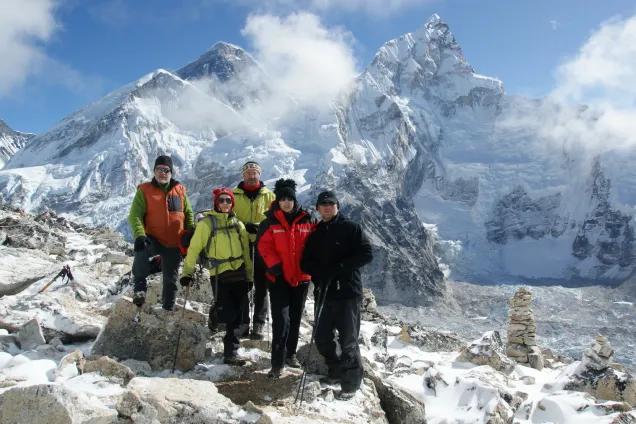 Лобуче (4910м) - Горак-Шеп (5140 м) - Базовый лагерь Эвереста