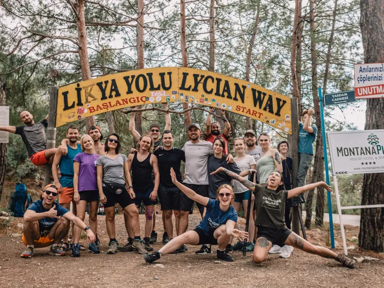 Фото-отчет похода по Западной Ликийке в ноябре 2021 года