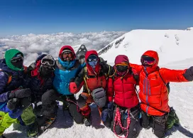 Восхождение на Эльбрус с севера (5622 м.). Июль 2018 года.