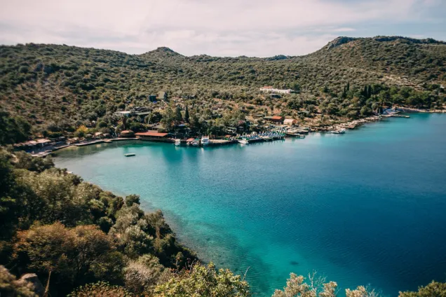 Каш - Вулканические пляжи - бухта Узюм