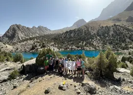 Отчёт о походе по Фанским горам в августе 2023 года